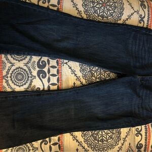 Kan Can women’s Dark Blue flare Jeans